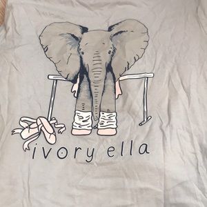 Ivory Ella dance long sleeve shirt